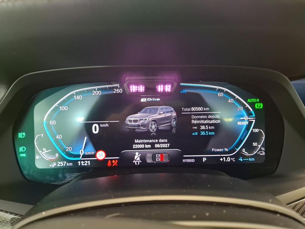 
								BMW X5 xDrive 45e 394ch M Sport BVA8 Hybride full									